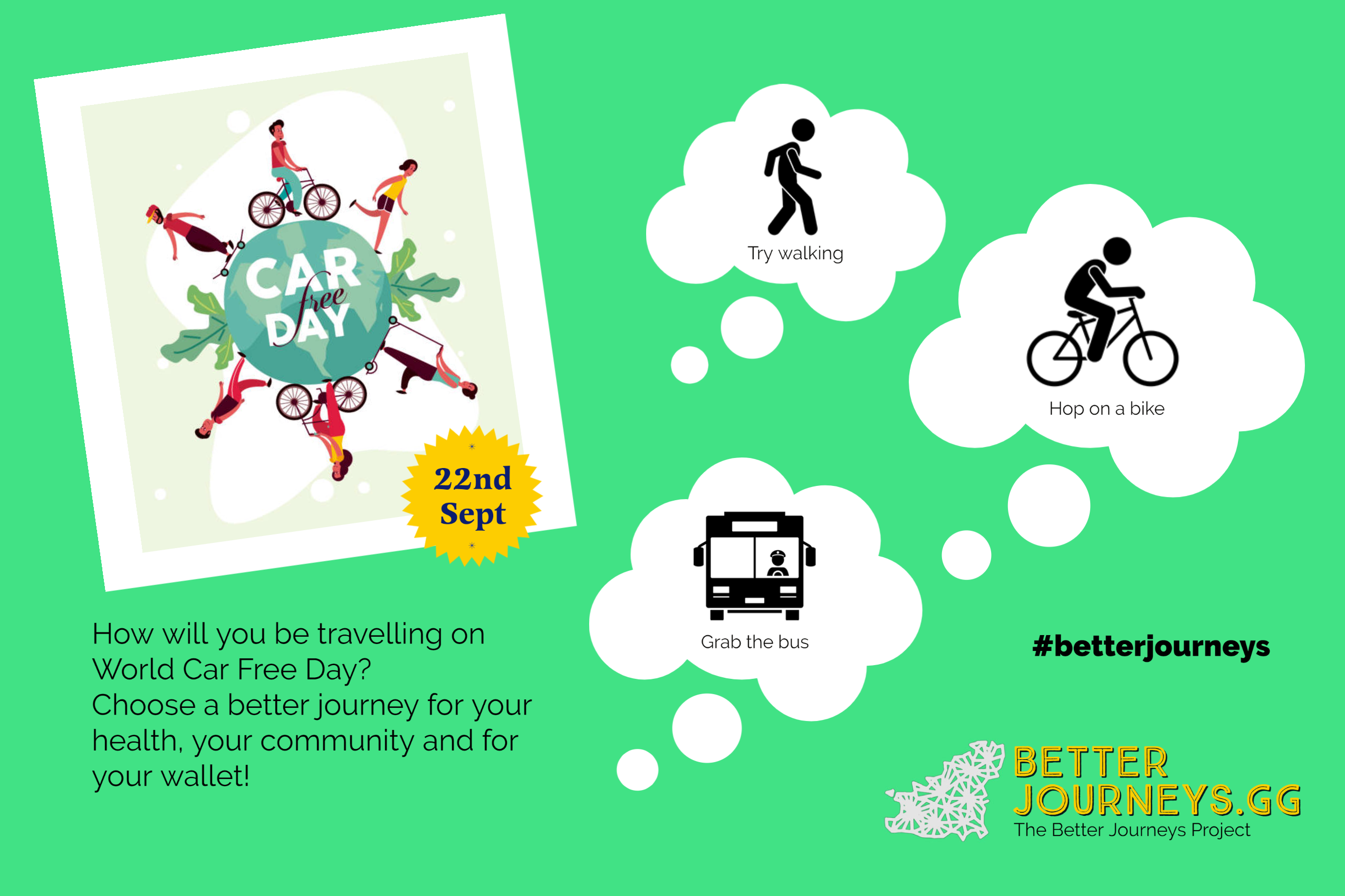 Free buses available on Word Car Free Day